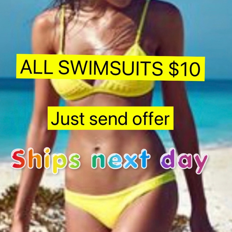 All Swimsuits Are On Sale For 10